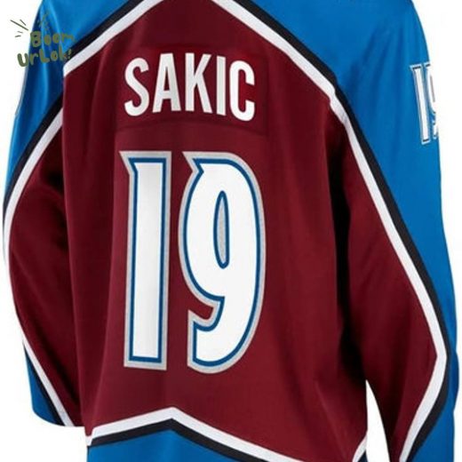 Joe Sakic Colorado Avalanche Vintage Breakaway NHL Jersey