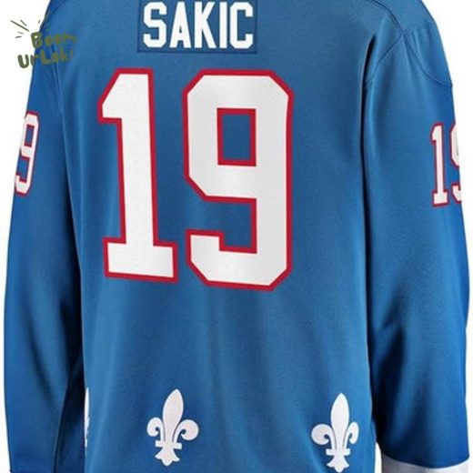 Joe Sakic Quebec Nordiques Vintage Breakaway NHL Jersey