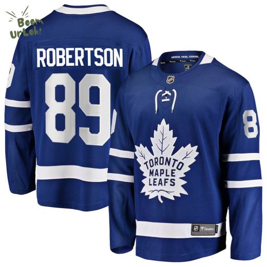 Nicholas Robertson Toronto Maple Leafs Breakaway Home NHL Jersey