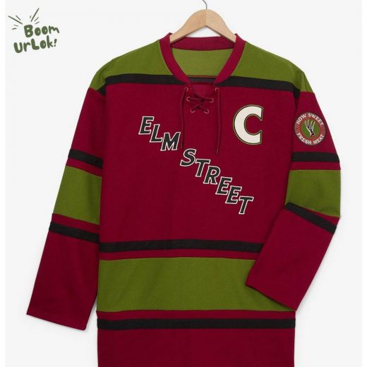 Nightmare on Elm Street Freddy Krueger Halloween Hockey Jersey