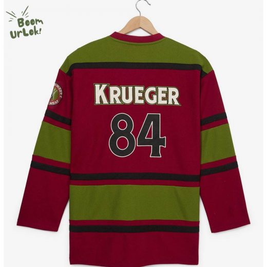 Nightmare on Elm Street Freddy Krueger Halloween Hockey Jersey