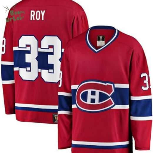 Patrick Roy Montreal Canadiens Vintage Breakaway NHL Fanatics Jersey