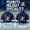 Anaheim Ducks Peanuts & Snoopy Night Nike Hoodie – 2024 Limited Edition