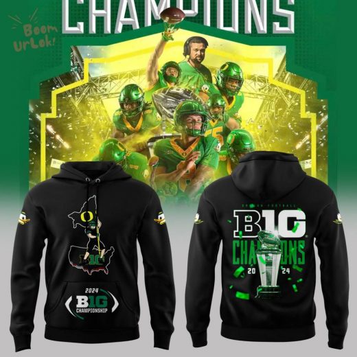 2024 BIG TEN CHAMPIONS Limited Edition Hoodie | College Football Championship Hoodie