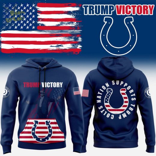 2024 Colts Nation, Trump’s Victory Pullover Hoodie