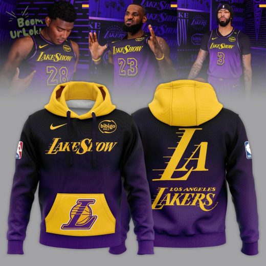 2024 Los Angeles Lakers Nike City Hoodie – Special Edition