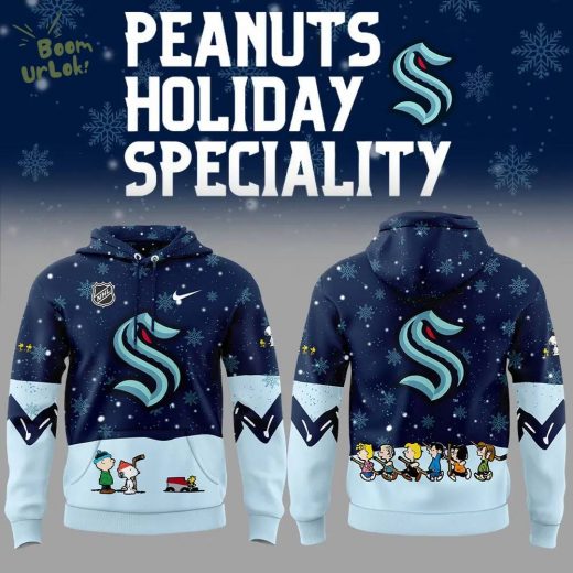 2024 Seattle Kraken Peanuts & Snoopy Night Hoodie – Nike Edition