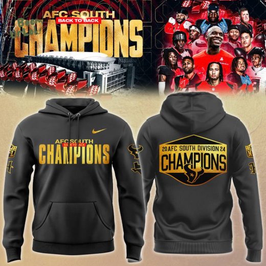 AFC South Champions Houston Texans Football Hoodie – Special Edition 2024