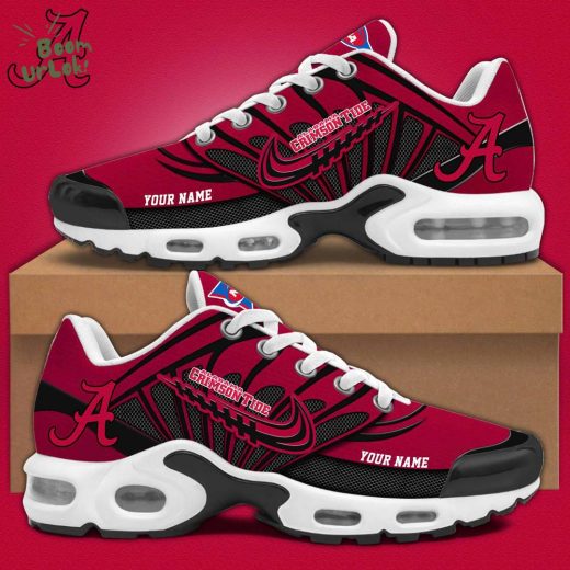 Alabama Football Personalized Air Max Plus Sneakers – Custom Edition