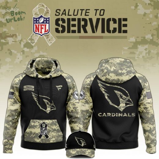 Arizona Cardinals 2024 Salute to Service Limited Edition Hoodie – NFL Military Gear