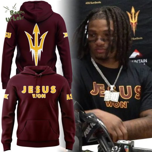 Arizona State Sun Devils JESUS WON 2024 Hoodie (Special Edition)