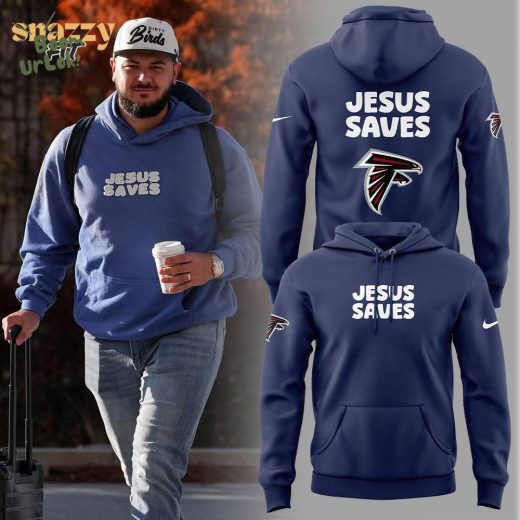 Atlanta Falcons Jesus Save Hoodie