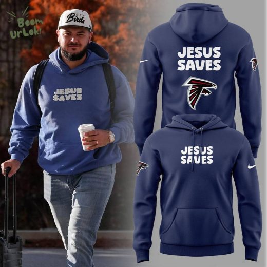 Atlanta Falcons Jesus Save Hoodie