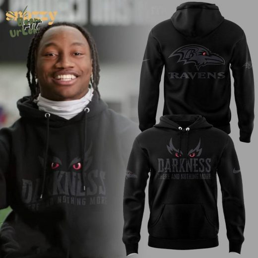 Baltimore Ravens Darkness Mode Nike Hoodie