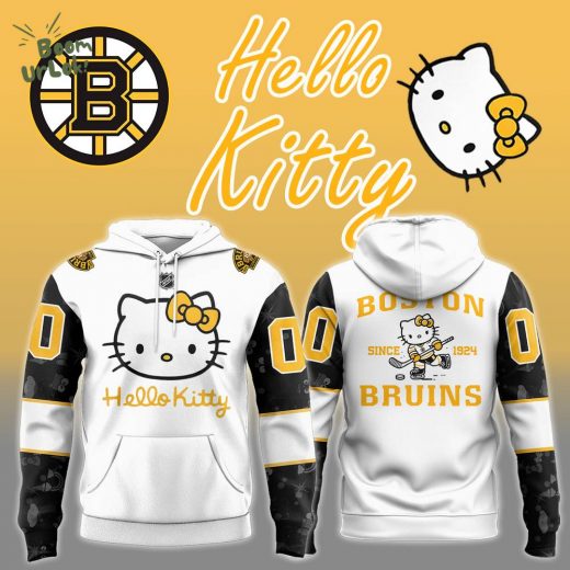 Boston Bruins Hello Kitty 2024 Hoodie – Limited Edition Version