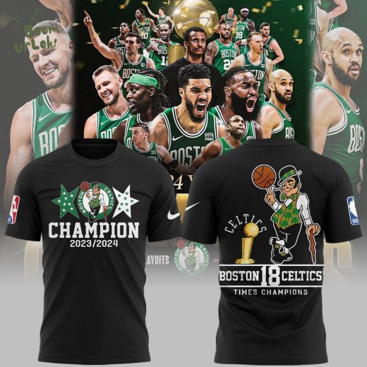 Boston Celtics 2024 Champions Limited Edition T-Shirt