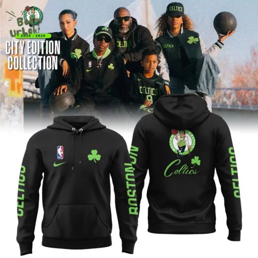 Boston Celtics 2024/25 City Edition Nike Hoodie – Limited Edition