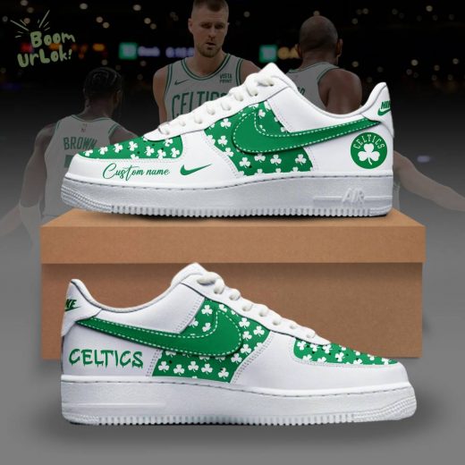 Boston Celtics Personalized AF1 Shoes – Custom 2024 Edition