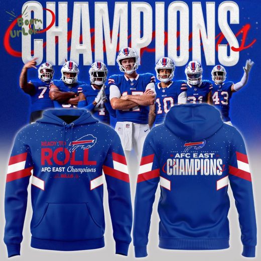 Buffalo Bills 2024 AFC East Division Champions Football Hoodie – Limited Edition