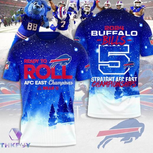 Buffalo Bills 3D Apparel T-Shirt 2024