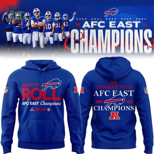 Buffalo Bills AFC EAST 2024 Champions Hoodie – Limited Edition