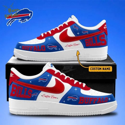 Buffalo Bills Nike Air Force 1 Limited Shoes – 2024/2025 Edition