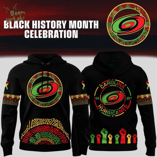 Carolina Hurricanes Black History Month 2024 Hoodie