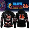 Cincinnati Bengals 2024 Happy National Cat Day Premium Hoodie