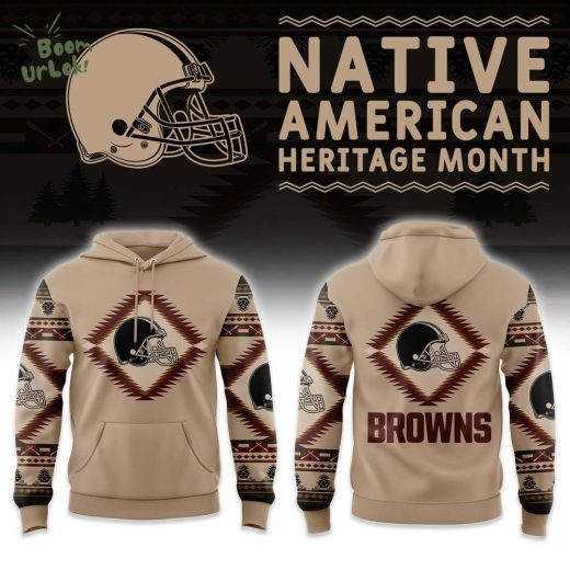 Cleveland Browns Native American Heritage Hoodie – 2024 Special Edition