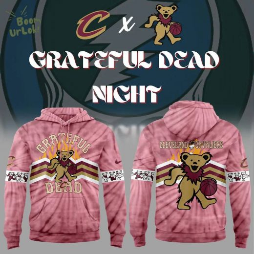 Cleveland Cavaliers Grateful Dead Night 2024 Hoodie Version 2