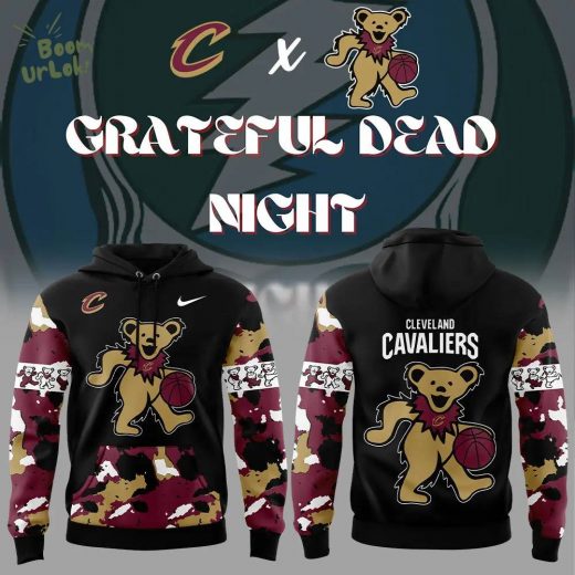 Cleveland Cavaliers Grateful Dead Night 2024 Limited Edition Hoodie