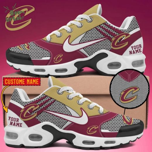 Cleveland Cavaliers Nike Air Cushion Shoes 2024 Boom