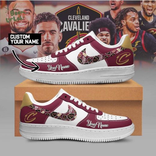 Cleveland Cavaliers Nike Air Force 1 Shoes 2024