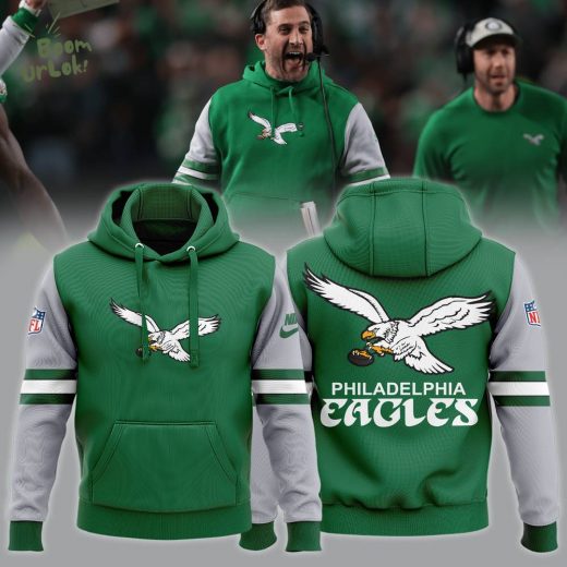 Coach Nick Sirianni’s Philadelphia Eagles “Kelly Green” Hoodie