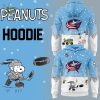 Columbus Blue Jackets Peanuts & Snoopy Night Nike Hoodie – 2024