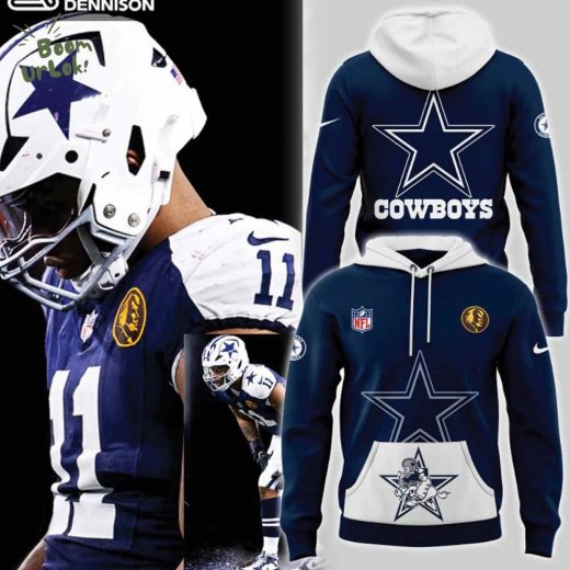 Dallas Cowboys 2024 Navy Football Hoodie