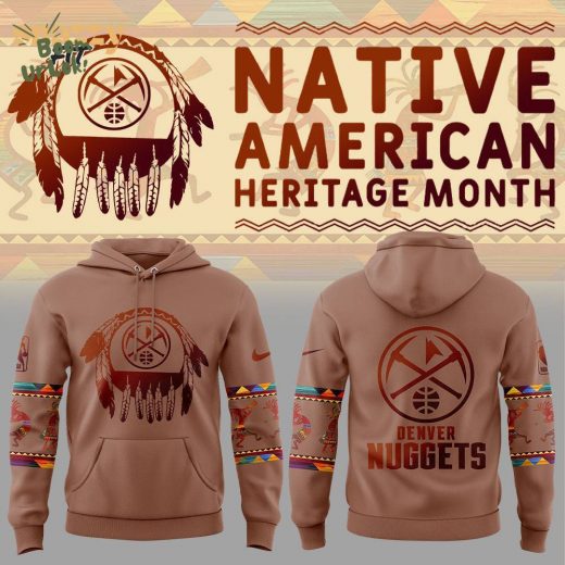 Denver Nuggets Native American Heritage Nike Hoodie