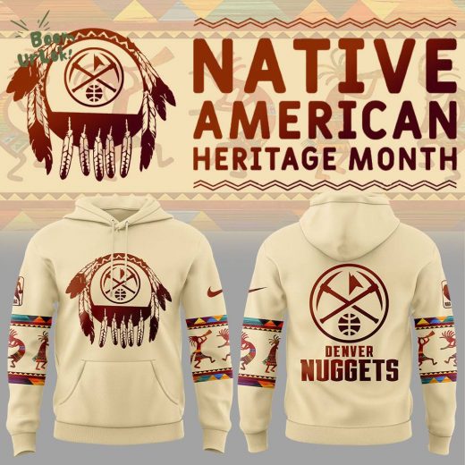 Denver Nuggets Native American Heritage Nike Hoodie Hot Design