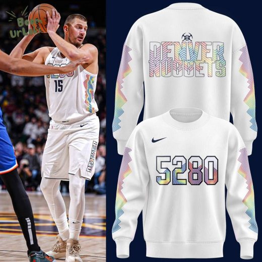 Denver Nuggets Nike City Edition Swingman Sweatshirt 2024