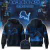 Detroit Lions Back In Black 2024 Limited Edition NFL Hoodie