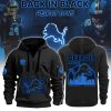 Detroit Lions 2024 Back In Black New Design Limited Edition Hoodie