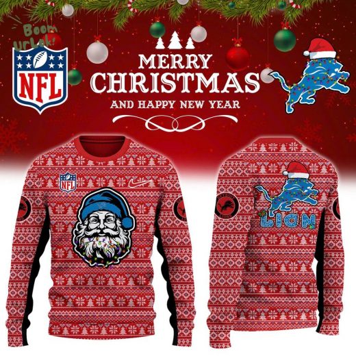 Detroit Lions 2024 Christmas Premium Limited Edition Knitted Sweater – Fan’s Favorite