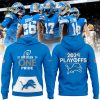 Detroit Lions 2024 Playoff Black Hoodie (Special Edition)