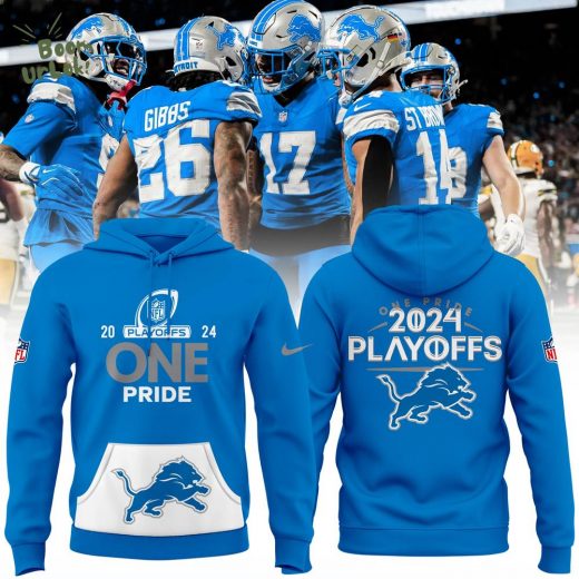 Detroit Lions 2024 Playoff Hoodie (Special Edition)