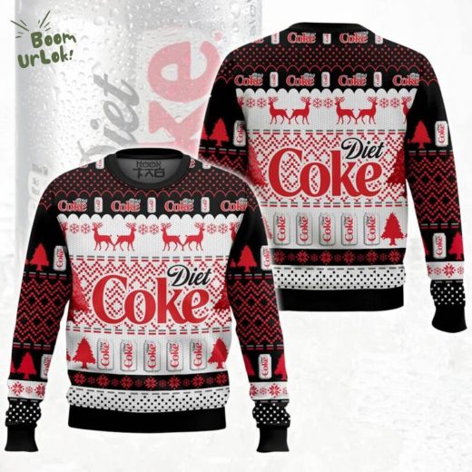 Diet Coke Ugly Christmas Sweater – Soda Lovers’ Christmas Special