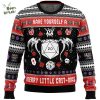 Wicked Christmas Everyone Deserves to Fly Ugly Sweater – Holiday Fun Edition