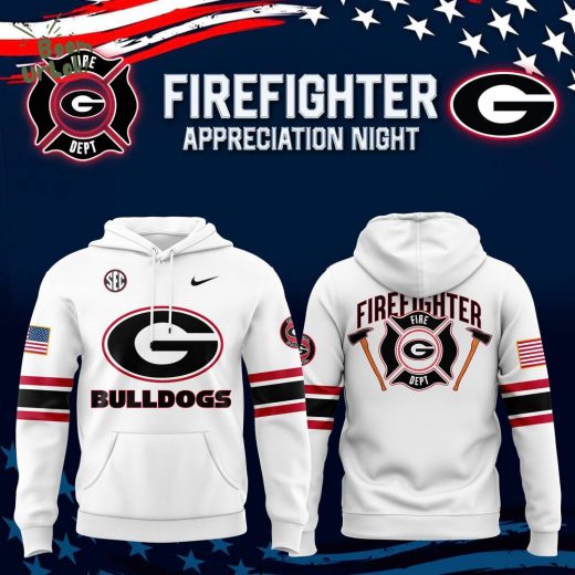 Georgia Bulldogs 2024 Firefighter Appreciation Night Hoodie