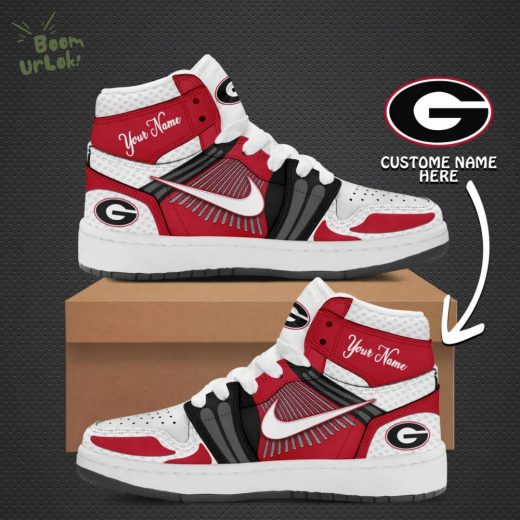 Georgia Bulldogs Nike Limited AJ1 Shoes – Custom Edition