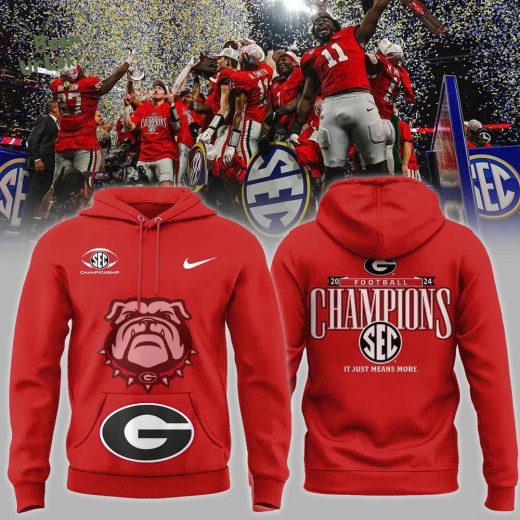 Georgia Football 2024 Championship Hoodie – Nike Exclusive Edition