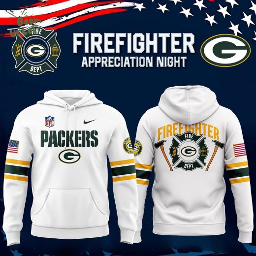 Green Bay Packers 2024 Firefighter Appreciation Night Limited Edition Hoodie